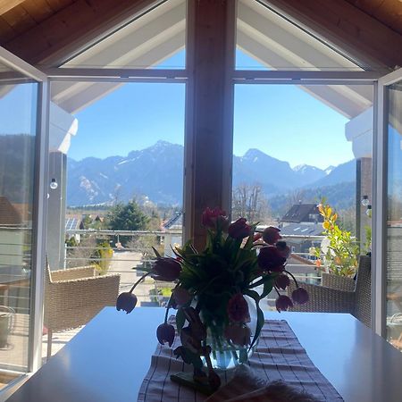 Ferienwohnung Penthouse Bargholz Füssen Exterior foto